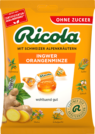 Bonbon, Ingwer Orangenminze, 75 g