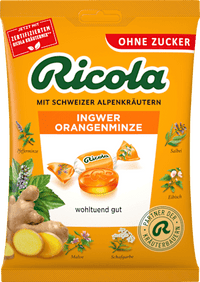 Bonbon, Ingwer Orangenminze, 75 g