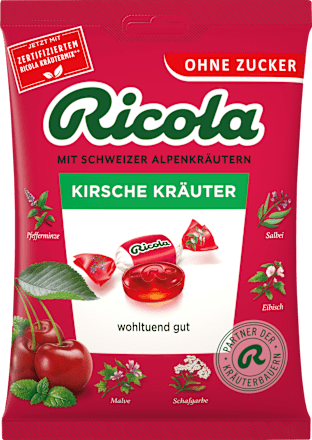 Bonbon, Kirsche Kräuter, 75 g