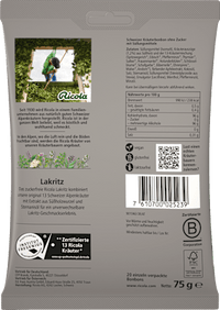Bonbon, Lakritz, 75 g