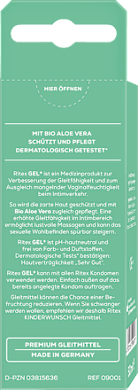 Gleitgel Bio Aloe Vera, 50 ml