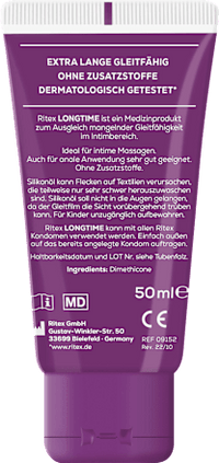 Gleitgel Longtime Medizinisches Silikonöl, 50 ml
