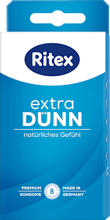 Kondome Extra dünn, Breite 53mm, 8 St
