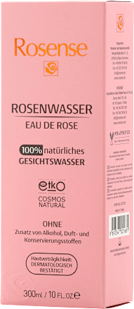Gesichtswasser Rosenwasser, 300 ml