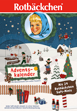 Adventskalender 2026, 24 Saft Minis, 1 St