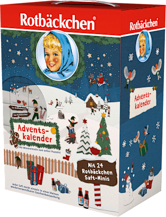 Adventskalender 2026, 24 Saft Minis, 1 St