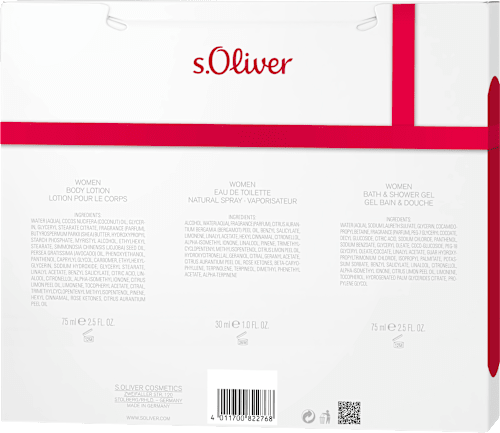 Cadeauset Classic Women Trio Eau de Toilette 3 stuks, 1 st