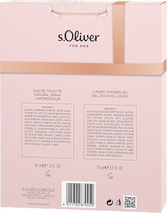 Geschenkset For Her Eau de Toilette 2tlg, 2 St s.Oliver