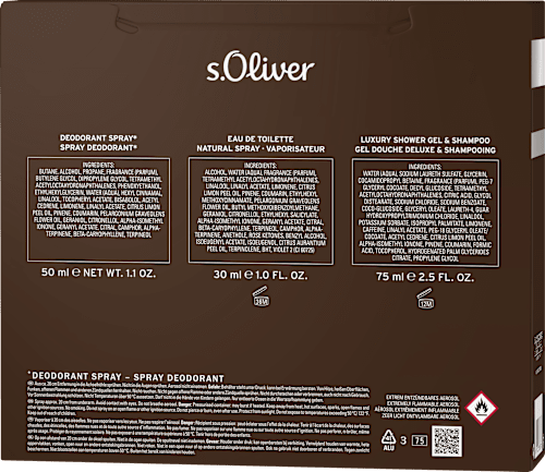 Superior Men Trio Eau de Toilette Geschenkset, 3 stuks, 1 st.