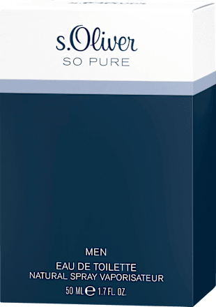 So pure Men Eau de Toilette, 50 ml s.Oliver