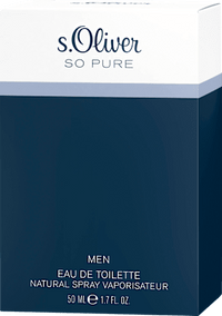 So pure Men Eau de Toilette, 50 ml s.Oliver