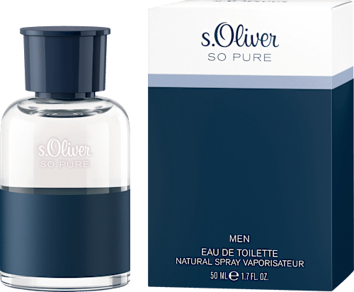 So pure Men Eau de Toilette, 50 ml s.Oliver