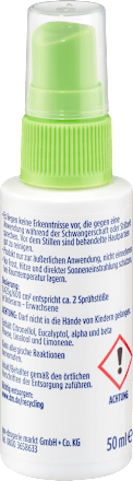 Insektenschutzspray mit Zitroneneukalyptusöl, Reisegröße, 50 ml S-QUiTO free
