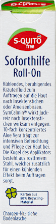 Insektenstich Roll-on, Soforthilfe Kräuterfluid, 15 ml