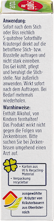 Insektenstichgel Soforthilfe Kids mit Kräutern, nature, 15 ml