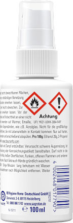 Desinfektionsspray Oberflächen, Reisegröße, 100 ml