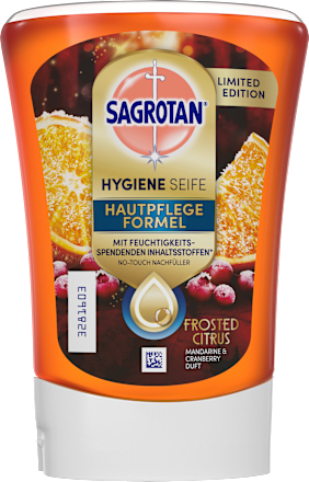 No Touch Frosted Citrus vloeibare zeep, navulverpakking, 250 ml