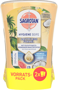 Flüssigseife No Touch Hawaii, Nachfüllpack (2x250 ml), 500 ml