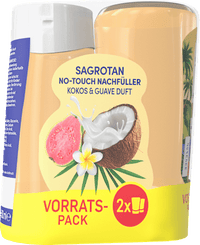 Flüssigseife No Touch Hawaii, Nachfüllpack (2x250 ml), 500 ml