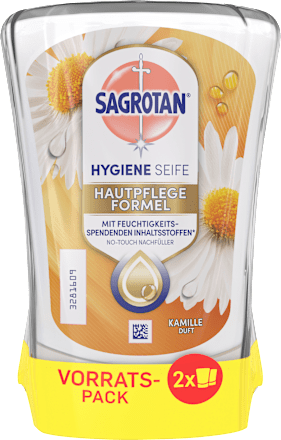 No Touch Chamomile Hydra Care vloeibare zeep, navulverpakking (2 x 250 ml), 500 ml