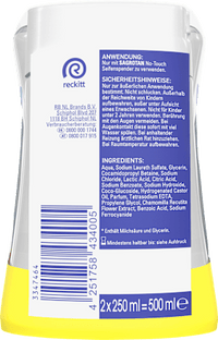 Flüssigseife No-Touch Kamille Nachfüllpack (2x250 ml), 500 ml