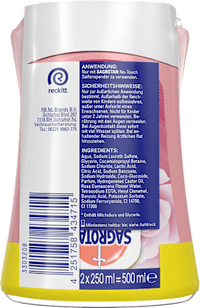 Flüssigseife No Touch Rose & Shea Nachfüllpack (2x250 ml), 500 ml