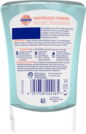 Flüssigseife No Touch Sardinia Dreams, Nachfüllpack, 250 ml