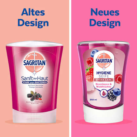 Flüssigseife No Touch Wildbeere, Nachfüllpack (2x250 ml), 500 ml