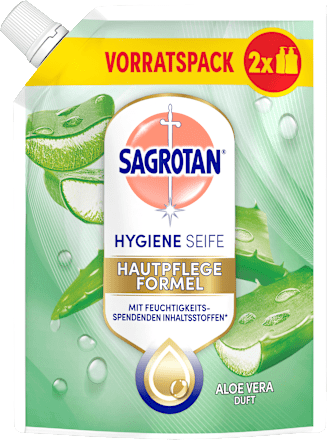Flüssigseife sanft zur Haut Aloe Vera  Nachfüllpack, 500 ml