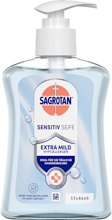Flüssigseife sensitiv extra mild hypoallergen, 250 ml