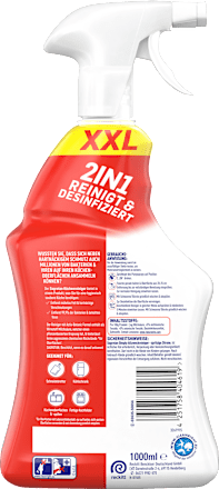 Keukenreiniger 2-in-1 reiniging &amp; desinfectie, 1 l