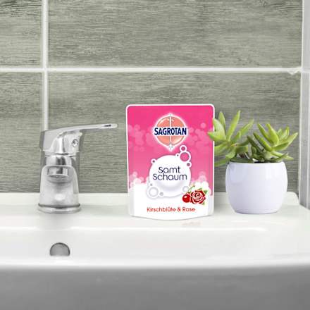 Schaumhandseife Kirschblüte & Rose Nachfüllpack, 250 ml