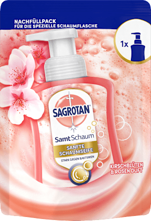 Schaumhandseife Kirschblüte & Rose Nachfüllpack, 250 ml