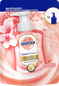 Schaumhandseife Kirschblüte & Rose Nachfüllpack, 250 ml