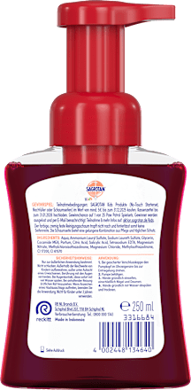 Fluweelzachte schuimzeep, 250 ml