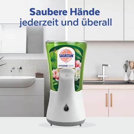 Seifenspender No Touch Apfel & Jasmin, Nachfüllpack, 250 ml
