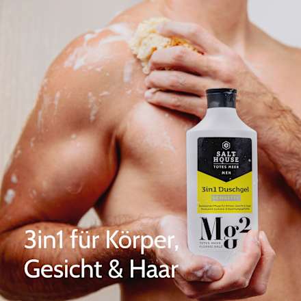 Duschgel Sensitiv 3in1, 250 ml