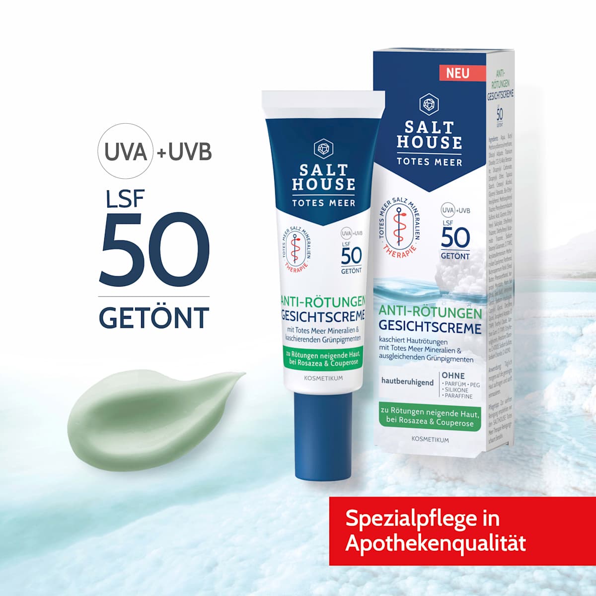 Salthouse Gesichtscreme Anti Rötungen, 30 ml