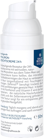 Gesichtscreme Totes Meer Hyaluron, 50 ml