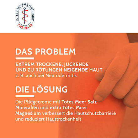 Pflegecreme sehr trockene Haut, 75 ml