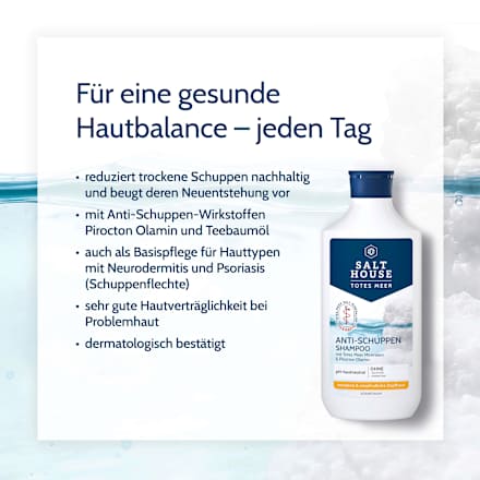 Shampoo Anti-Schuppen Totes Meer, 250 ml