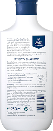 Gevoelige shampoo, 250 ml