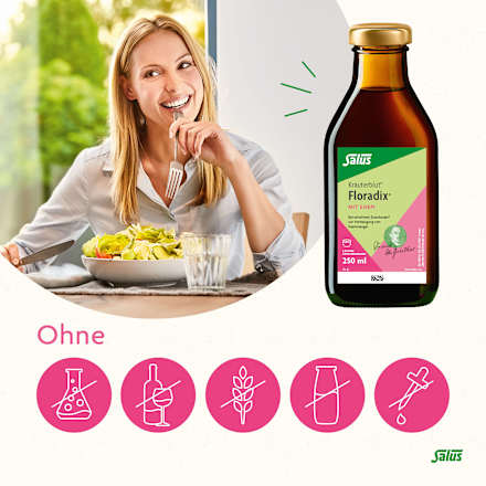 Floradix met ijzer, 250 ml