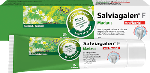 Zahnpasta F mit Fluorid, 1 Anzahl