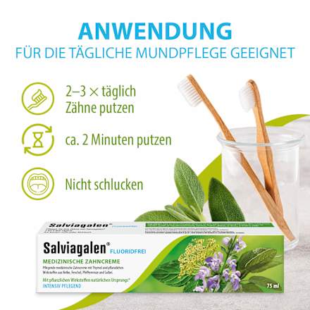 Zahnpasta ohne Fluorid, 75 ml