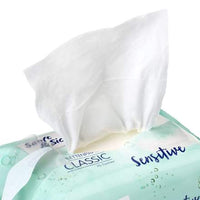 Vochtig toiletpapier Classic Sensitive, 70 stuks