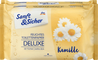 Feuchtes Toilettenpapier Deluxe Kamille (2x50 Stück), 100 St