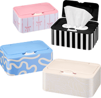 Feuchtes Toilettenpapier Deluxe Kamille Metallbox, 50 St