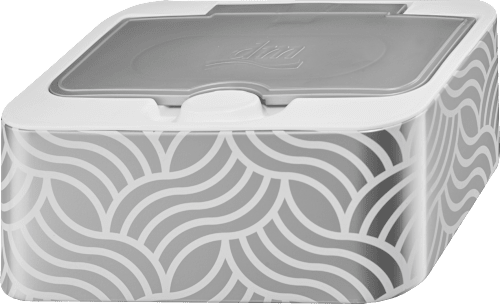 Vochtig toiletpapier Deluxe Kamille Metalen doos, 50 stuks