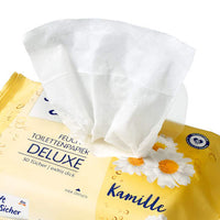 Vochtig Toiletpapier Deluxe Kamille, 50 stuks